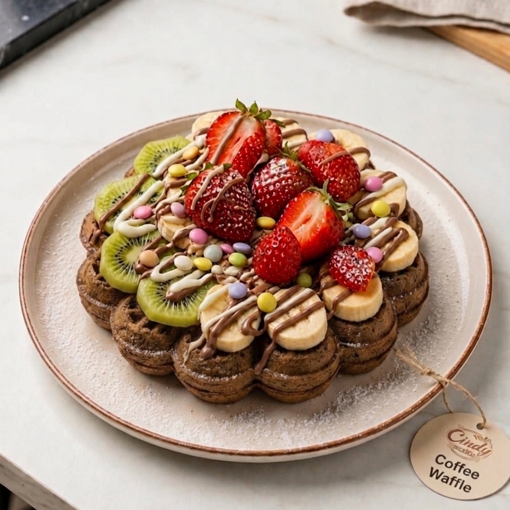 Kahveli Waffle
