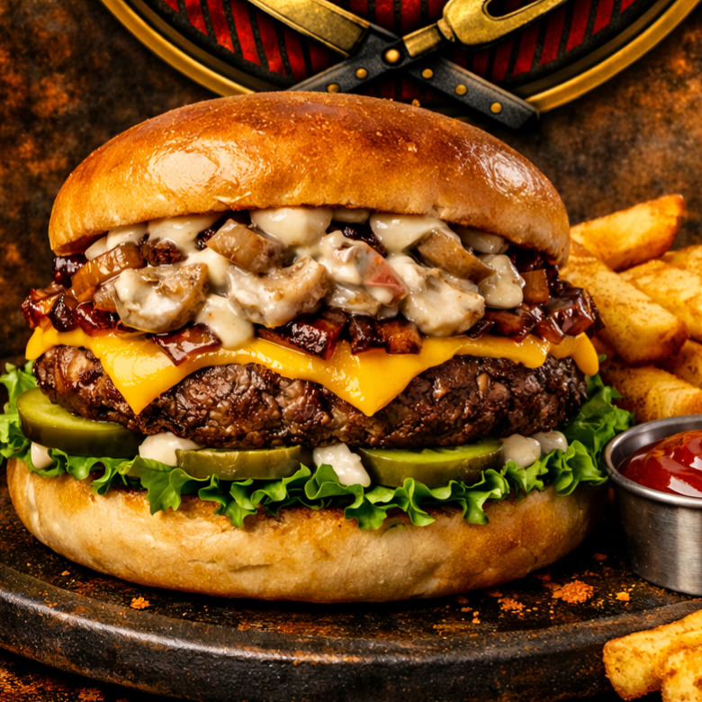 Trüf Mayonezli Burger