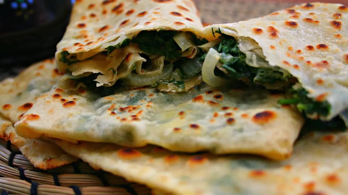 Ispanaklı (Pazılı) Gözleme