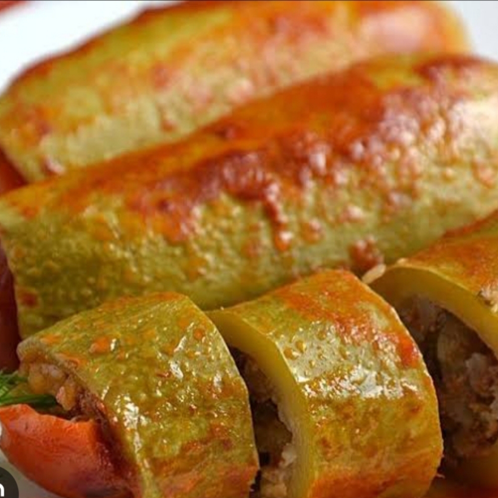 Kıymalı Kabak Dolması