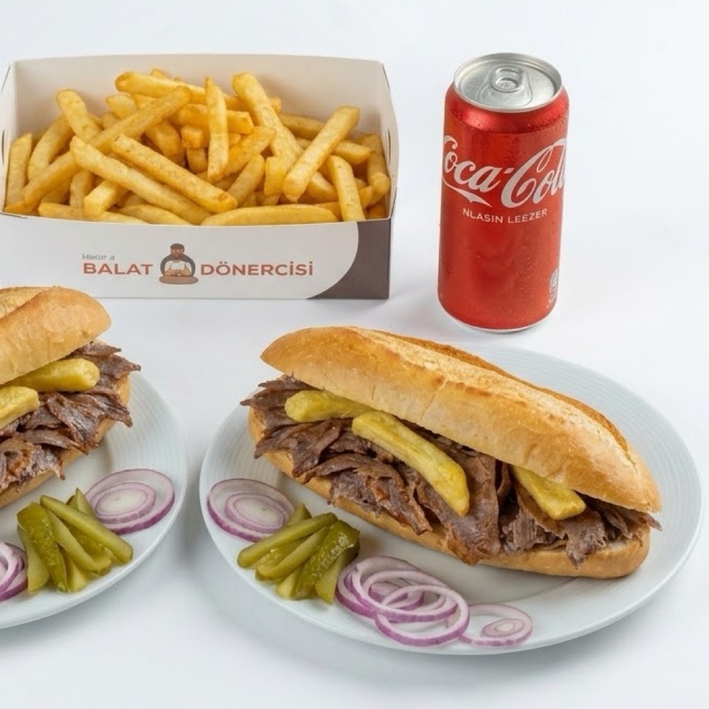 Sandviç Et Döner Menü (100 Gram)
