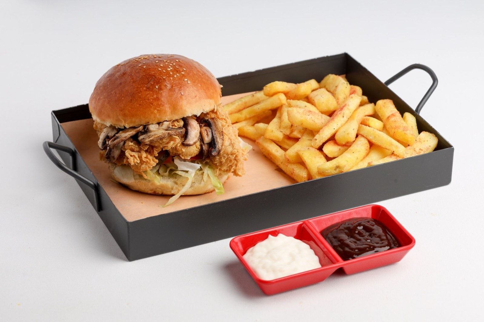Mush Cajun Ajun's Burger