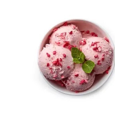 Çilekli Dondurma (500 gr)