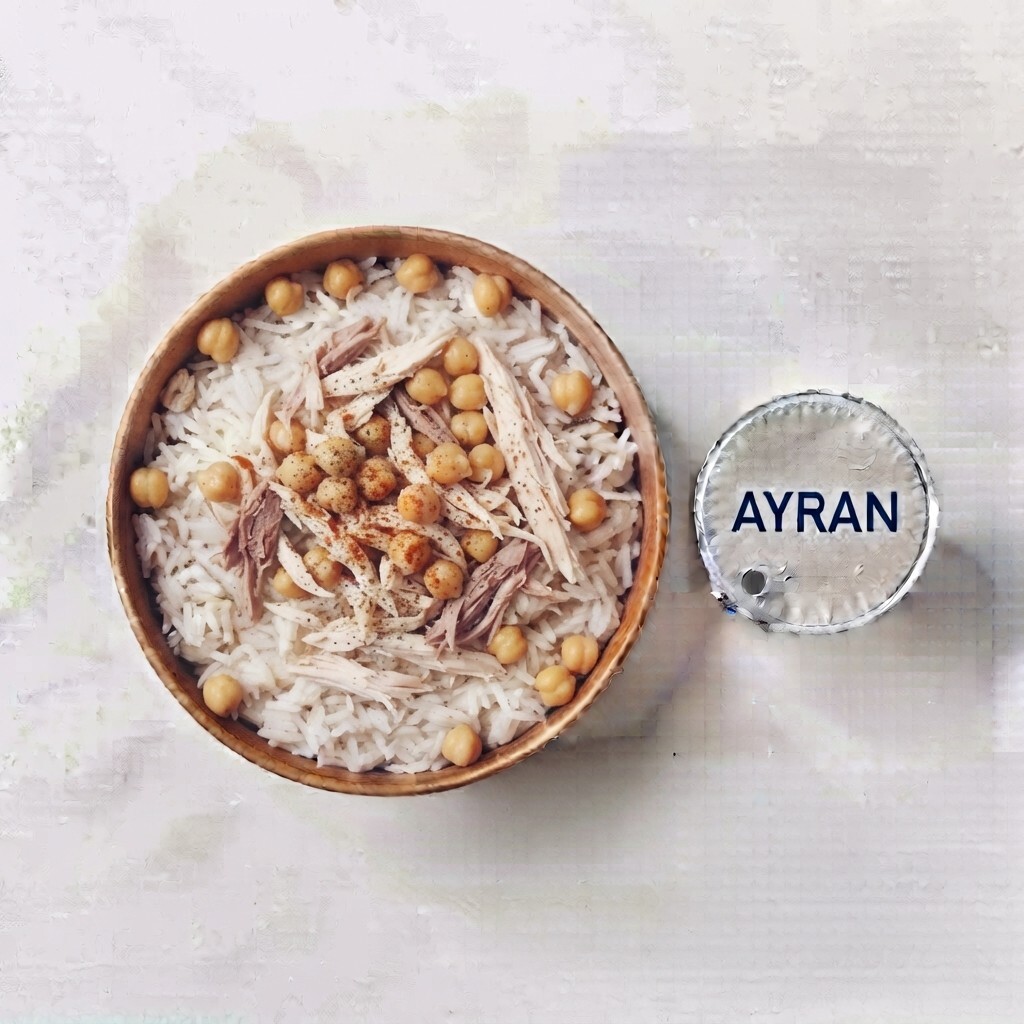 TAVUKLU NOHUTLU PİLAV+AYRAN