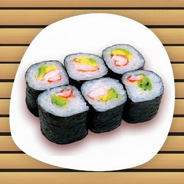 119. Kani-Avocado Maki
