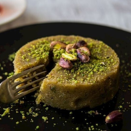 Antep Fıstıklı İrmik Helvası ( 500 Gr. )