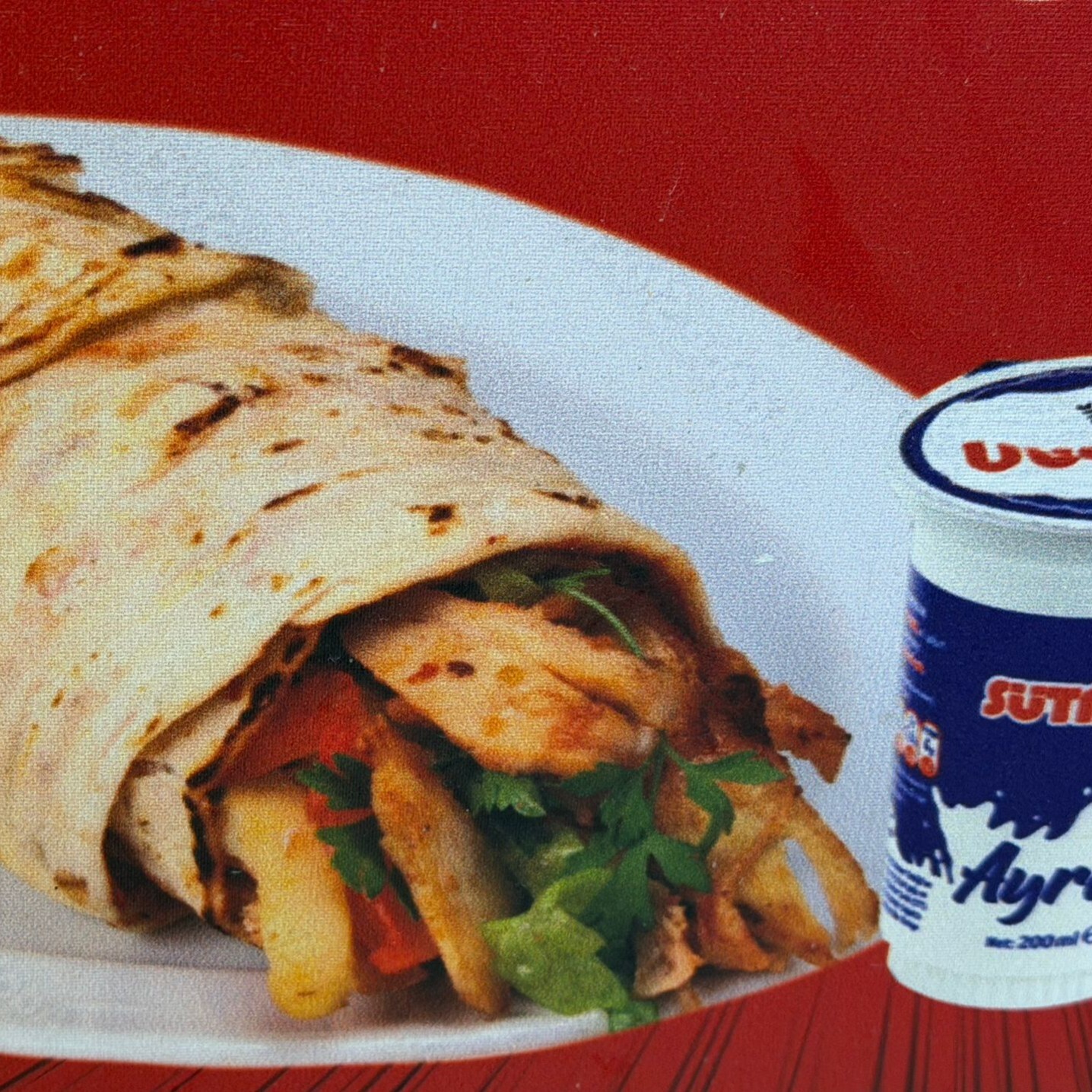 Tavuk Döner Dürüm Menü