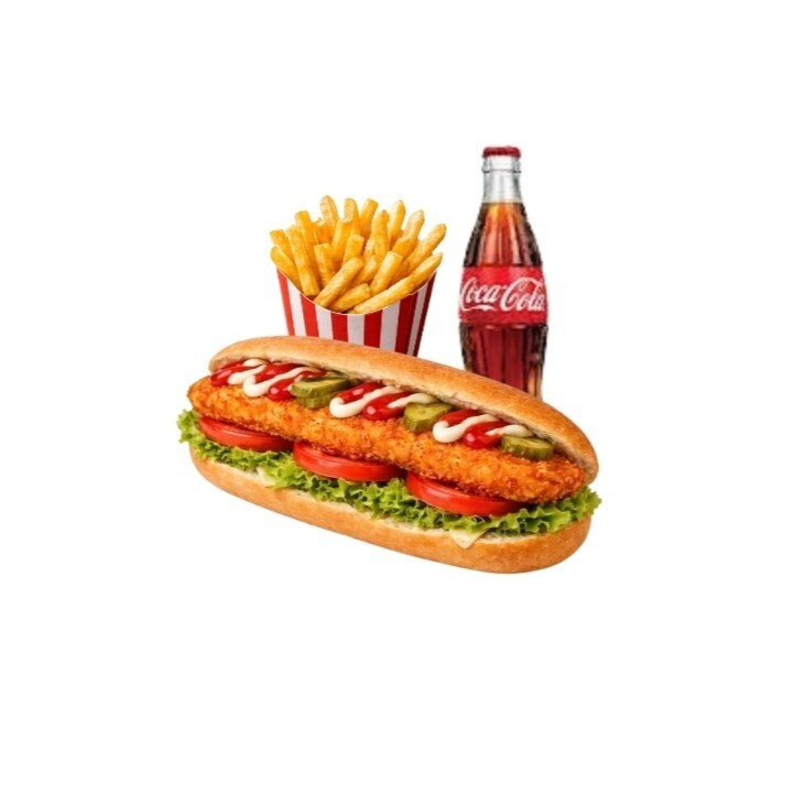 Şnitzel Sandviç Menü