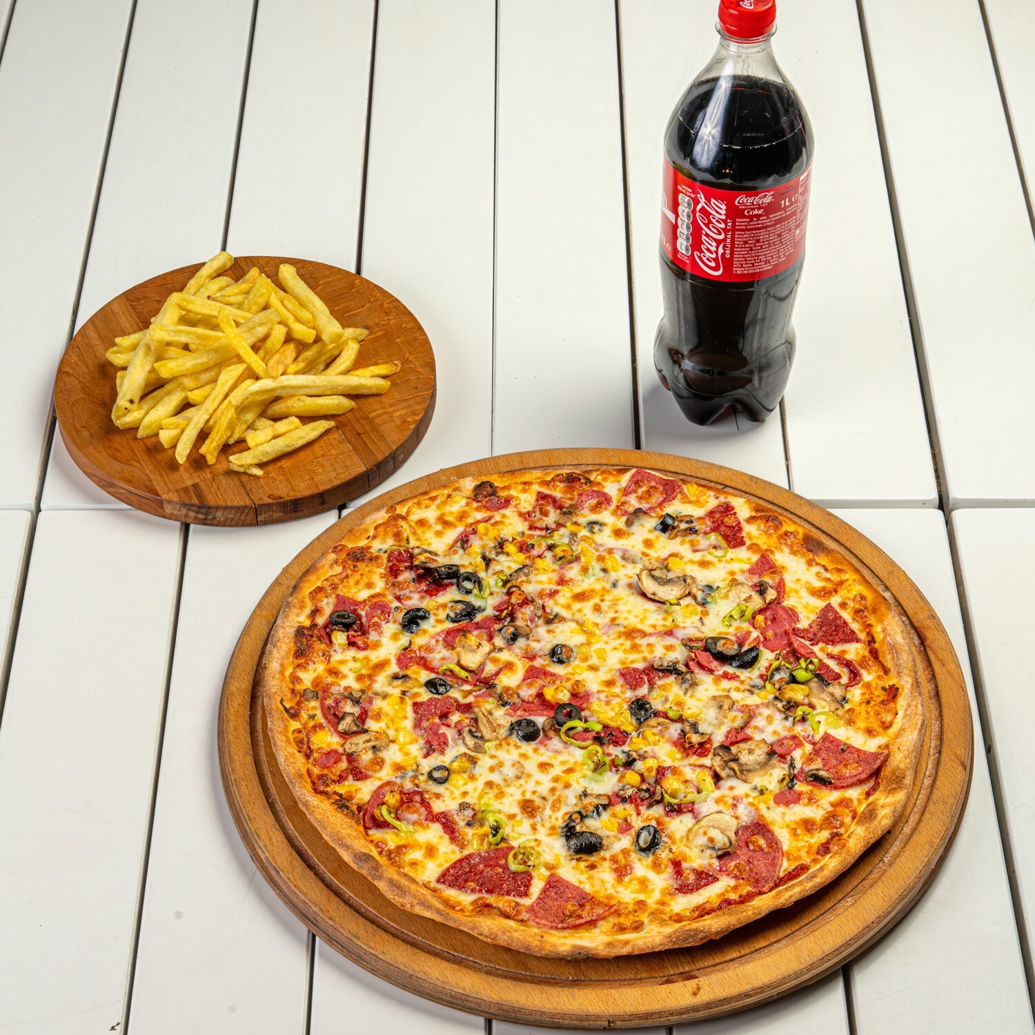 Büyük Boy Pizza Menü