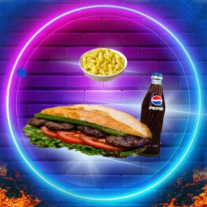 Tam Ekmek Köfte + Kola