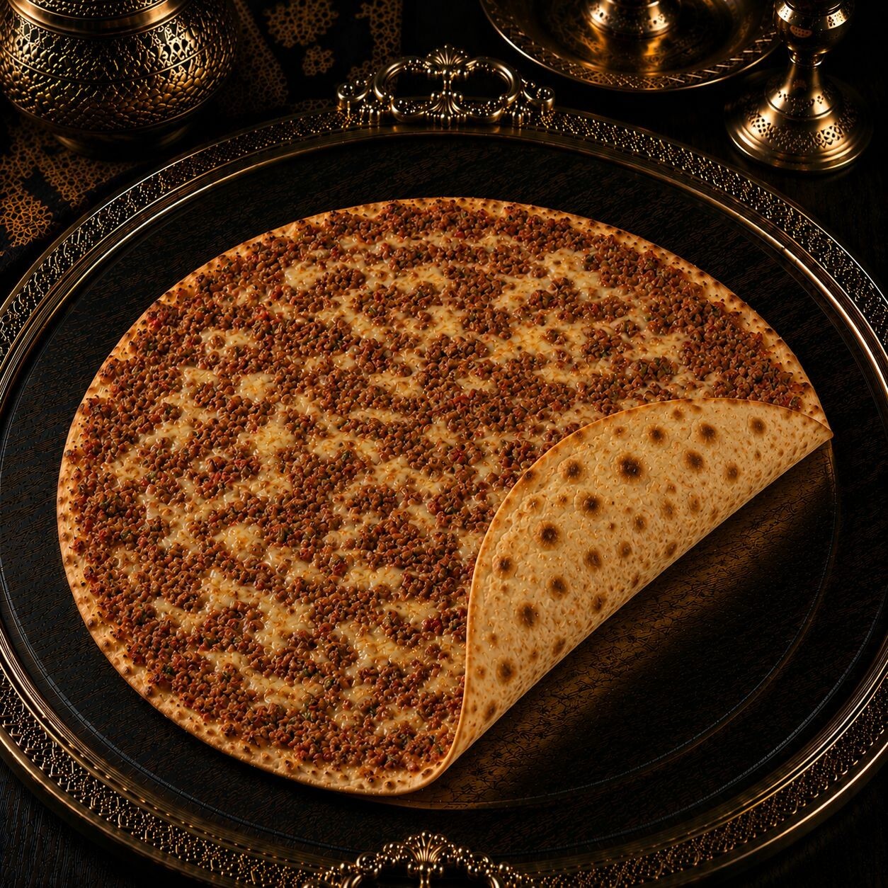 Kaşarlı Enfes Lahmacun