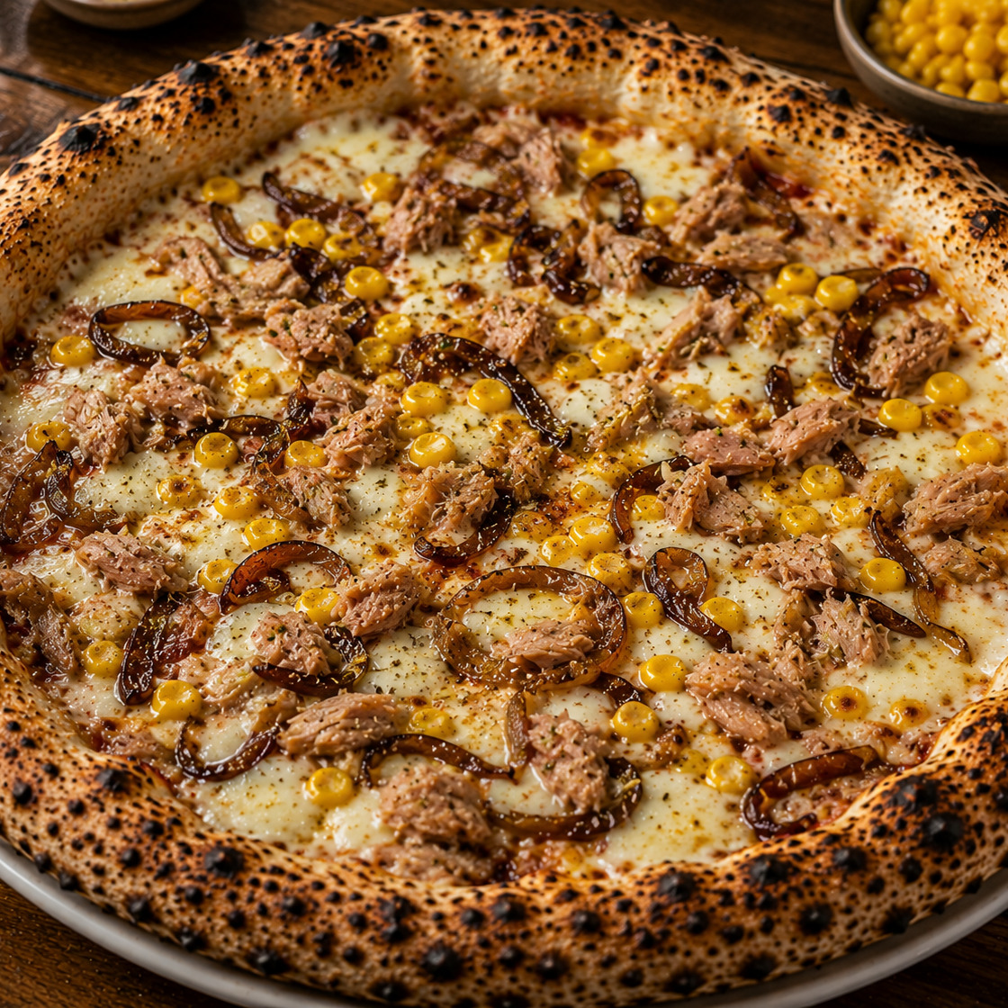 Ton Balıklı Pizza