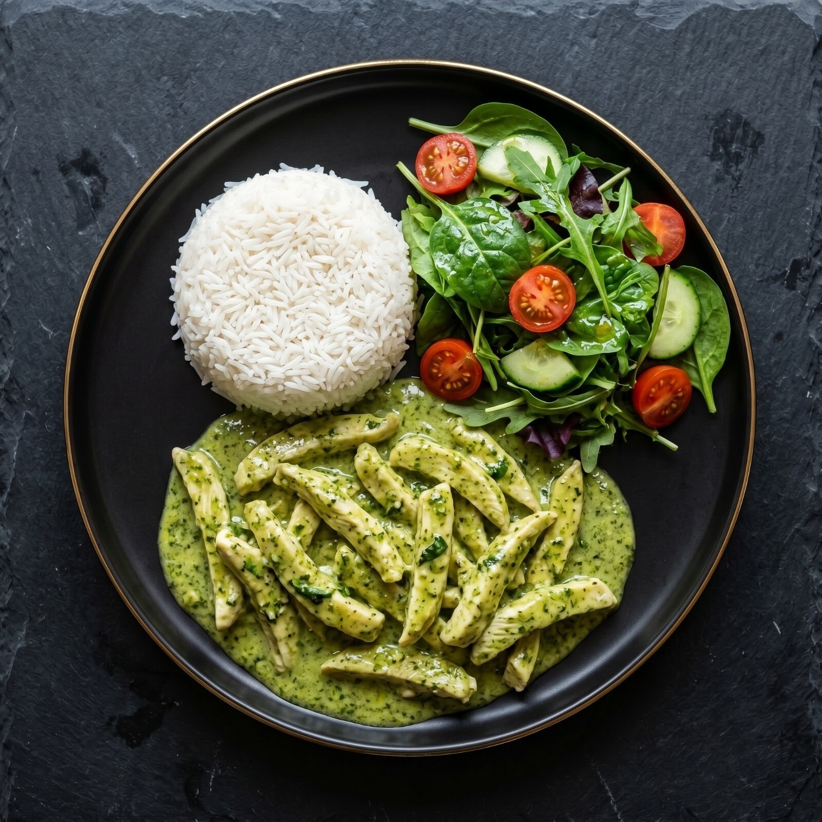 Pesto Soslu Tavuk