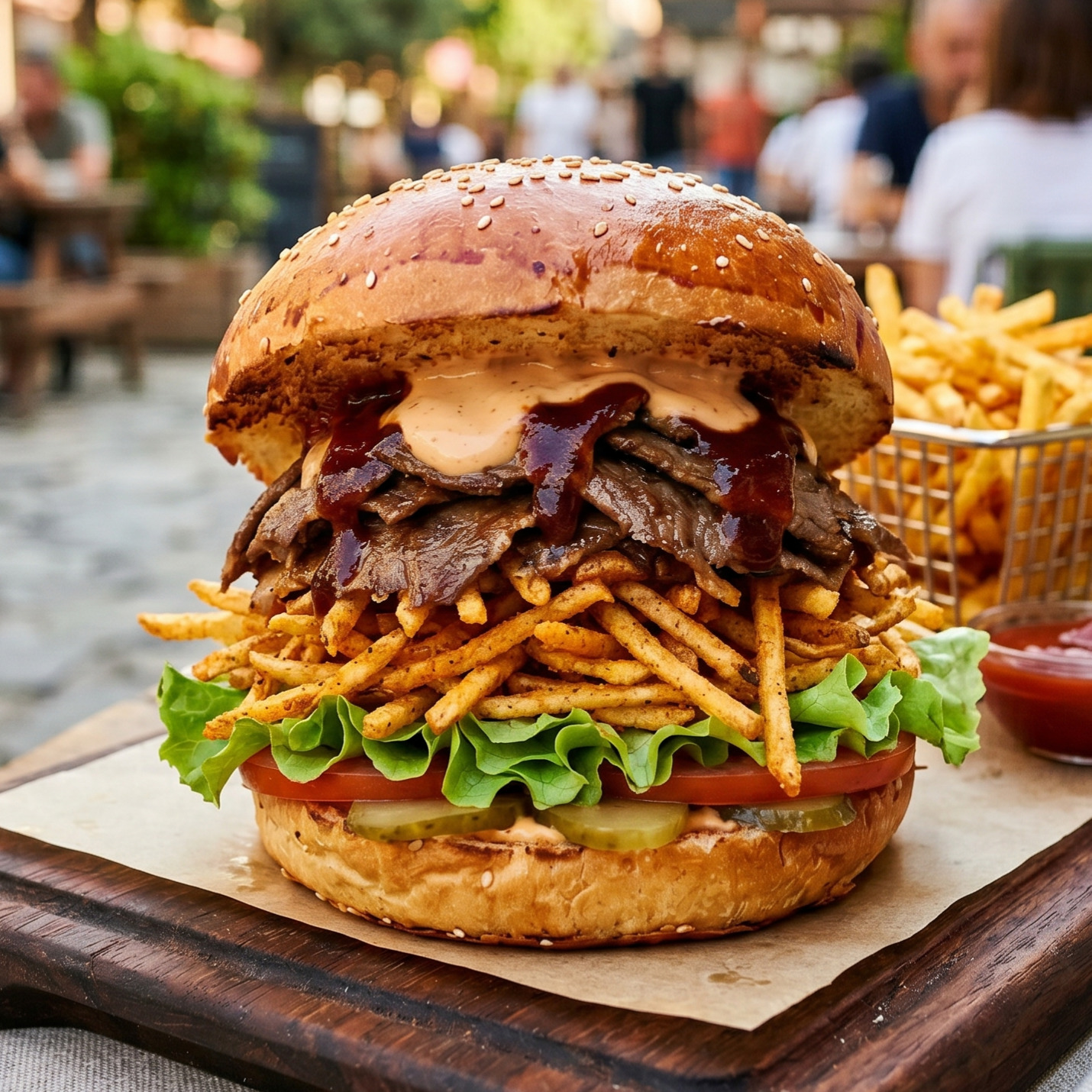 Et BBQ Burger