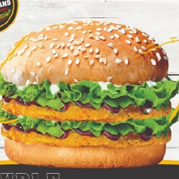 Double Tavuk Burger Menü