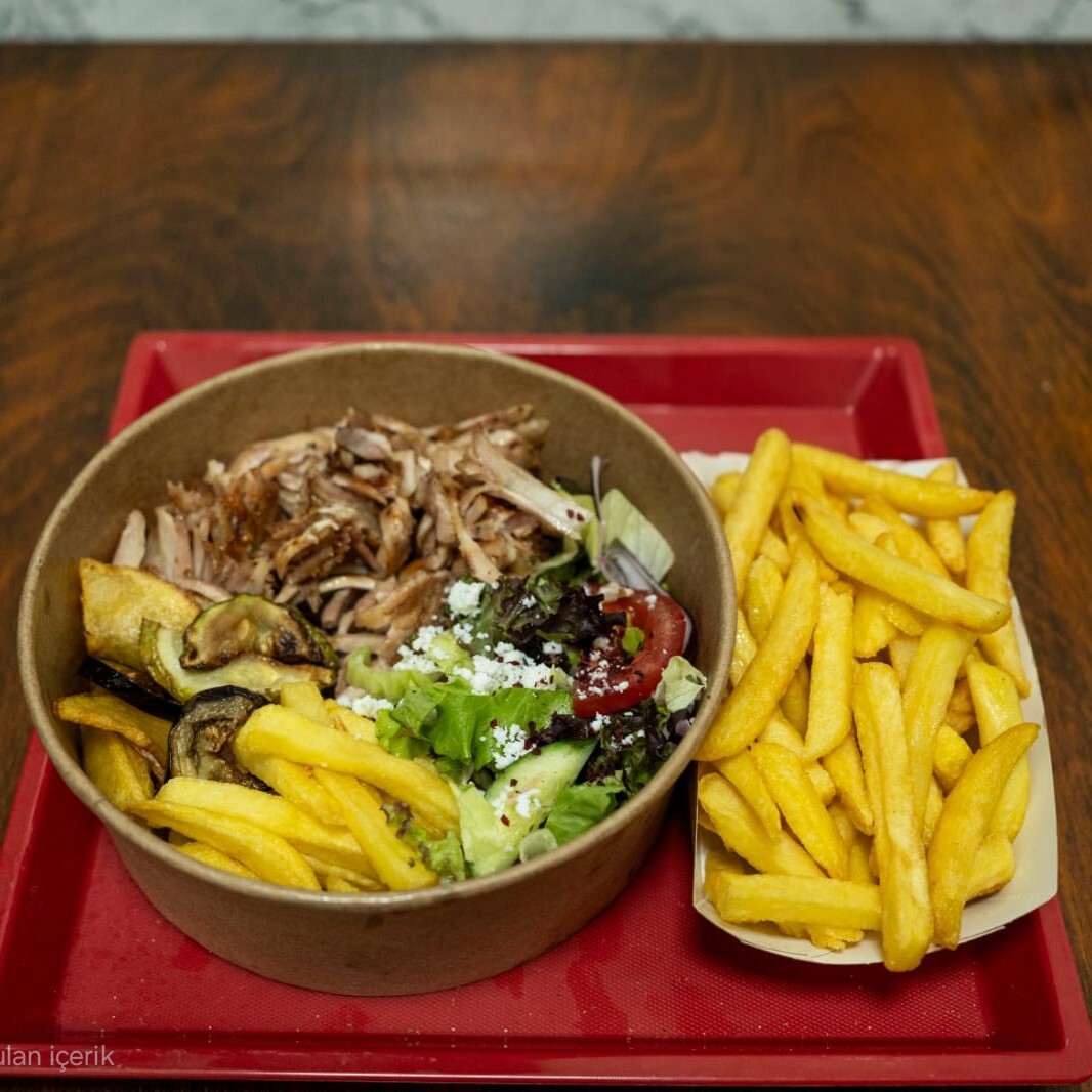 Bowl + Patates + İçecek