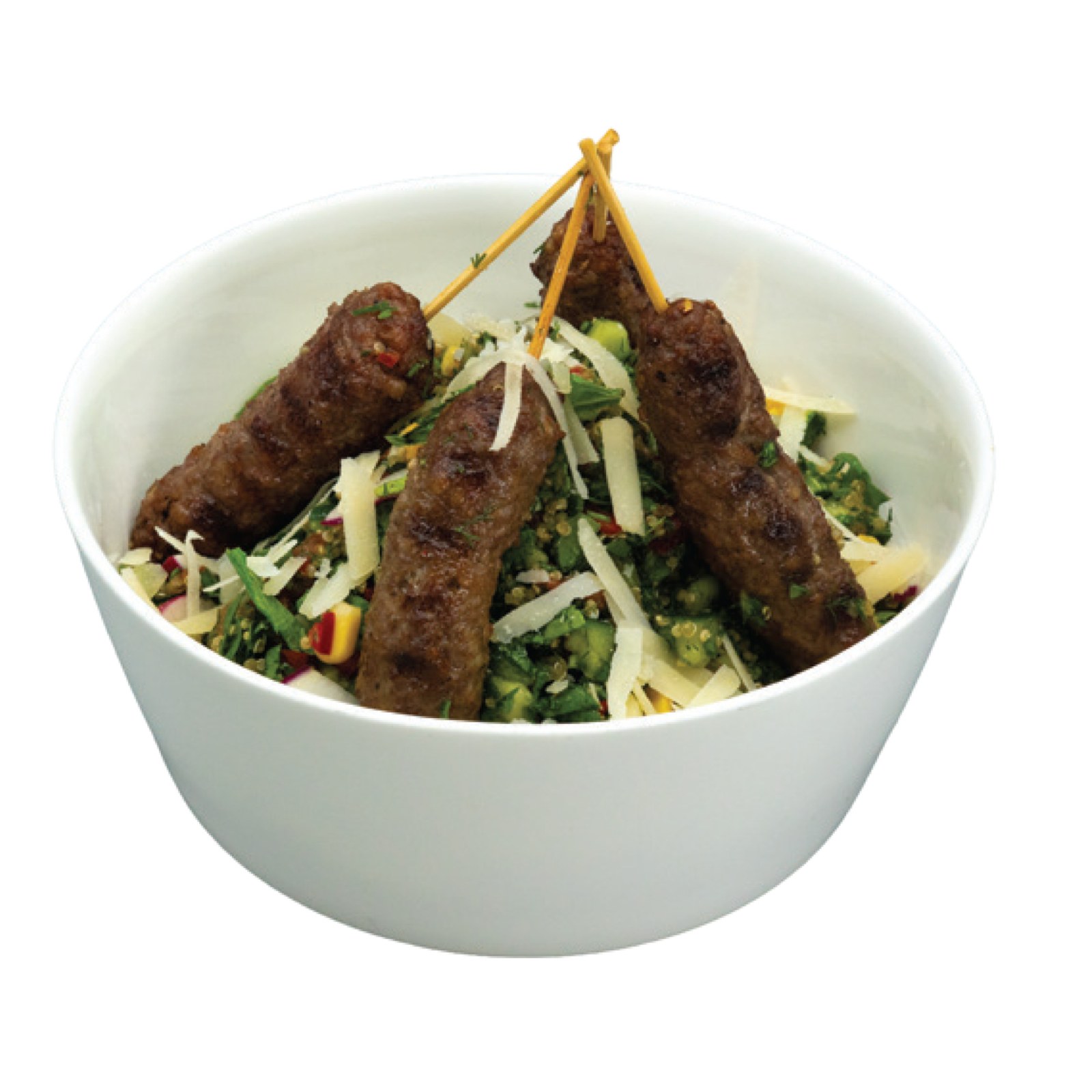 Kinoalı Tabule Köfte Salata