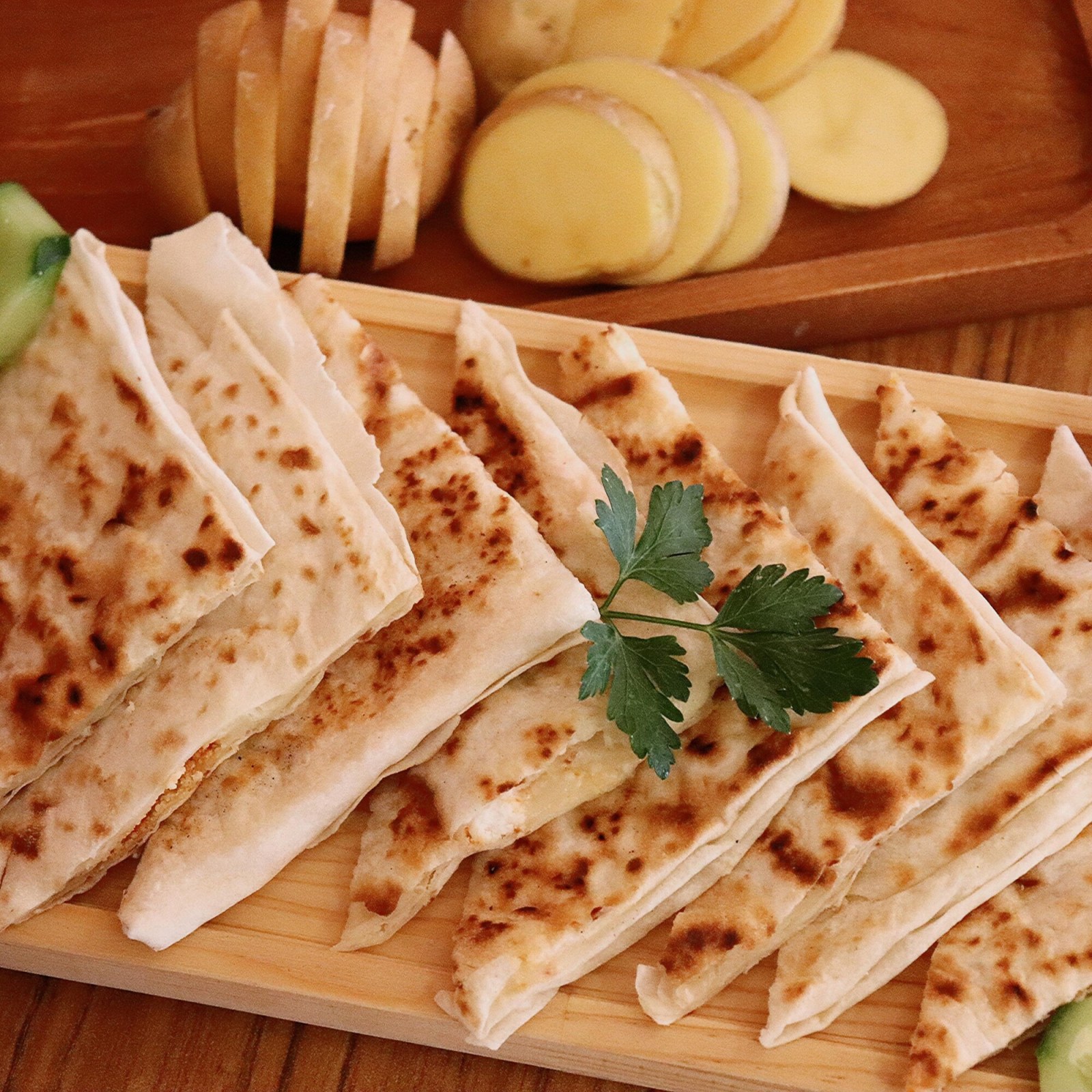 Patatesli Kaşarlı Gözleme