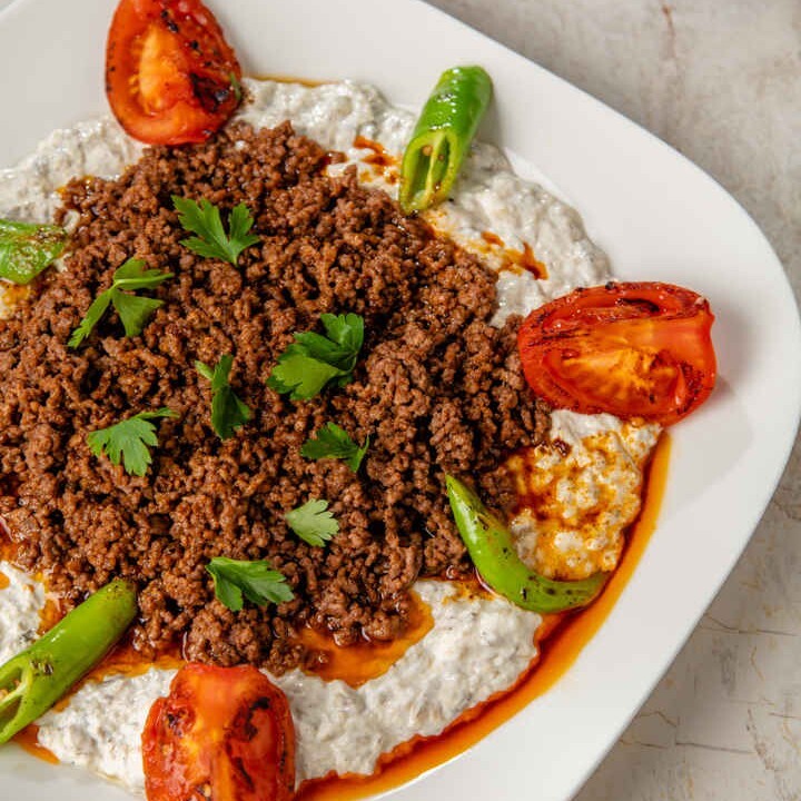 Alinazik Kebap (Yaprak Kıymadan)