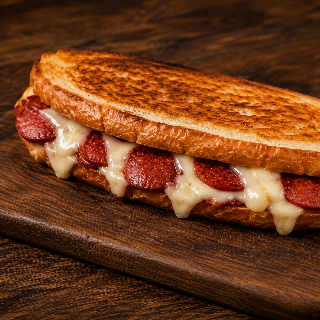 Kaşar-Sucuk Tost