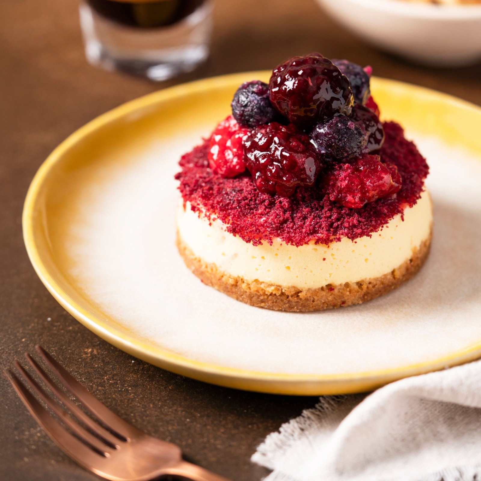 Orman Meyveli Cheesecake