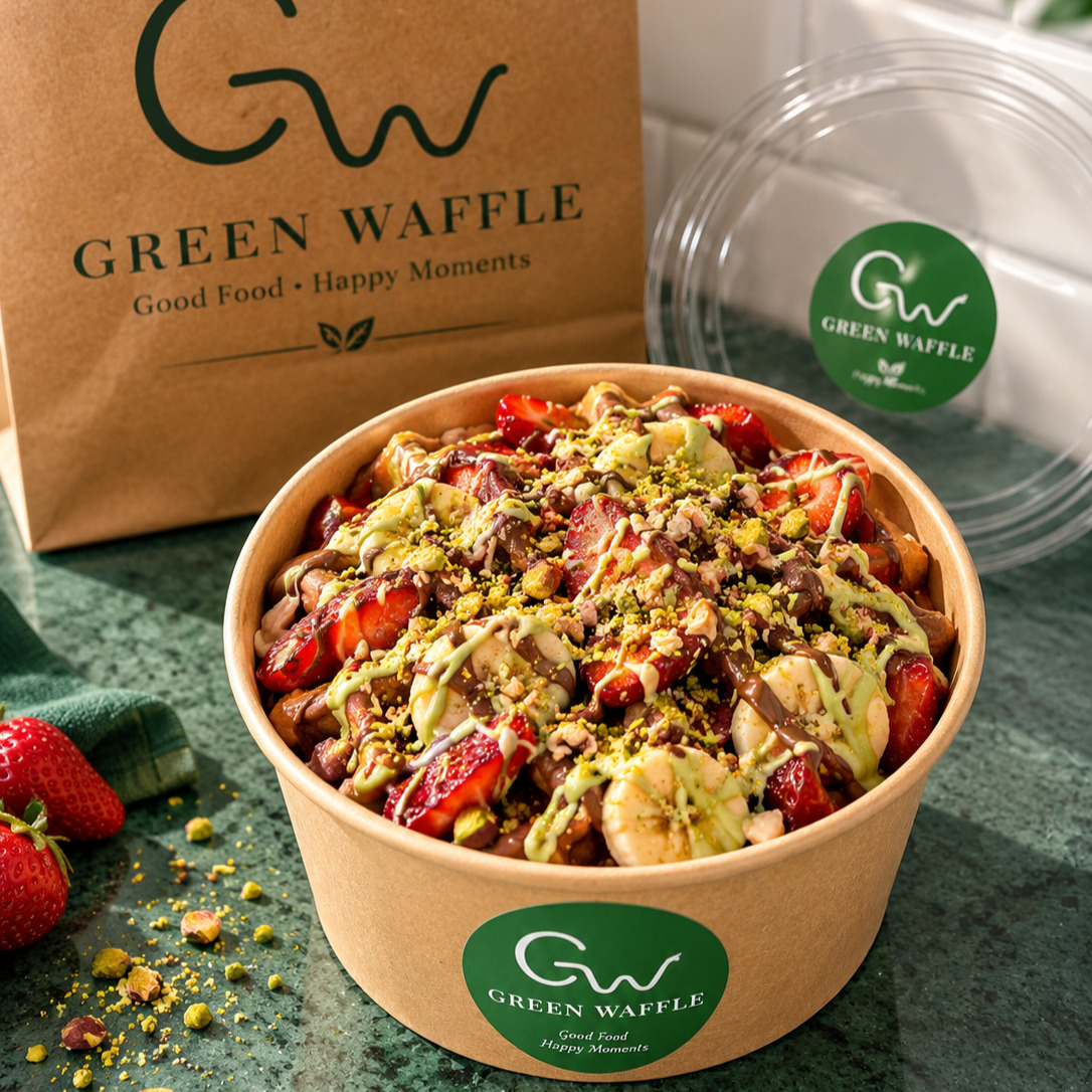 2 Kişilik Bowl Waffle