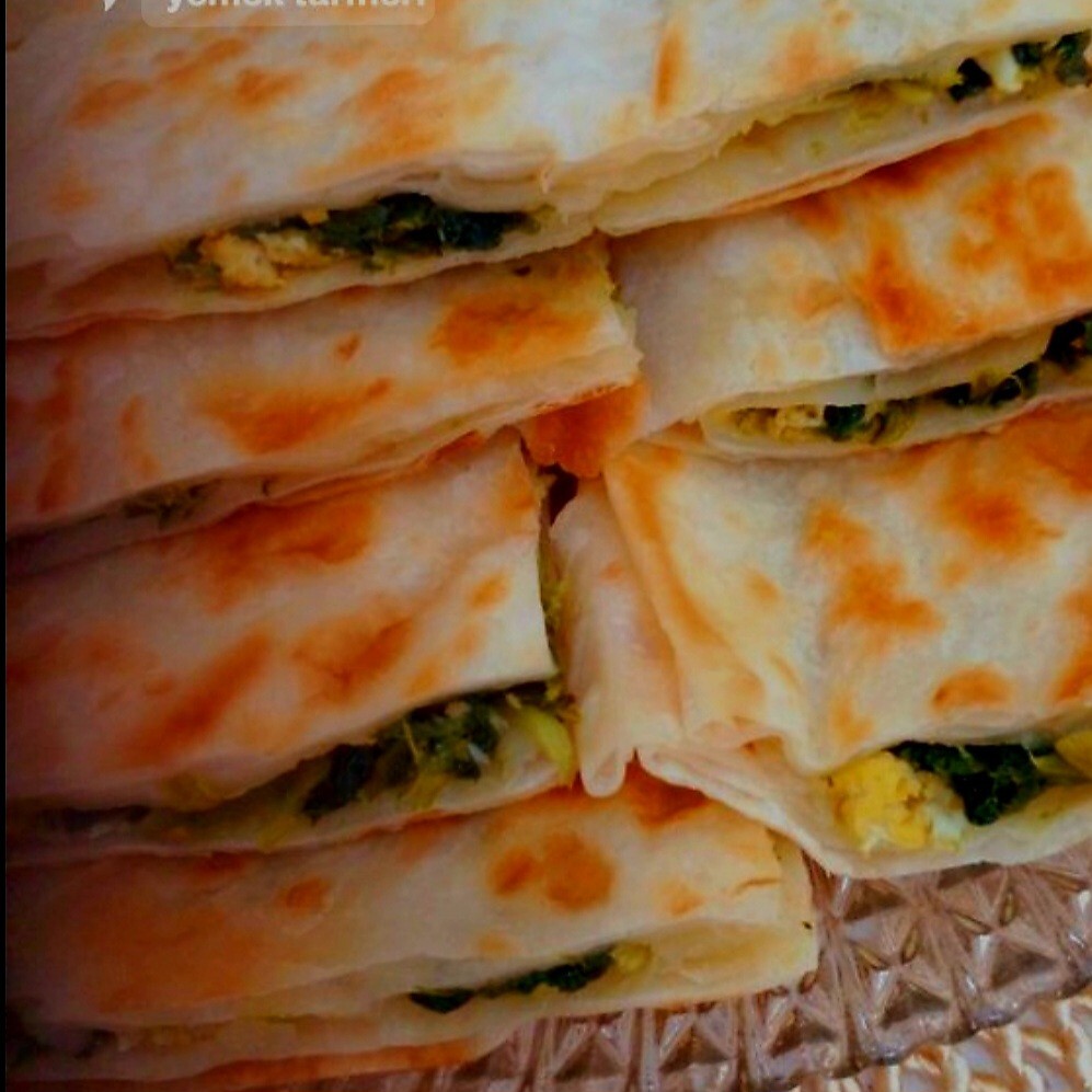 Ispanaklı Yumurtalı Gözleme