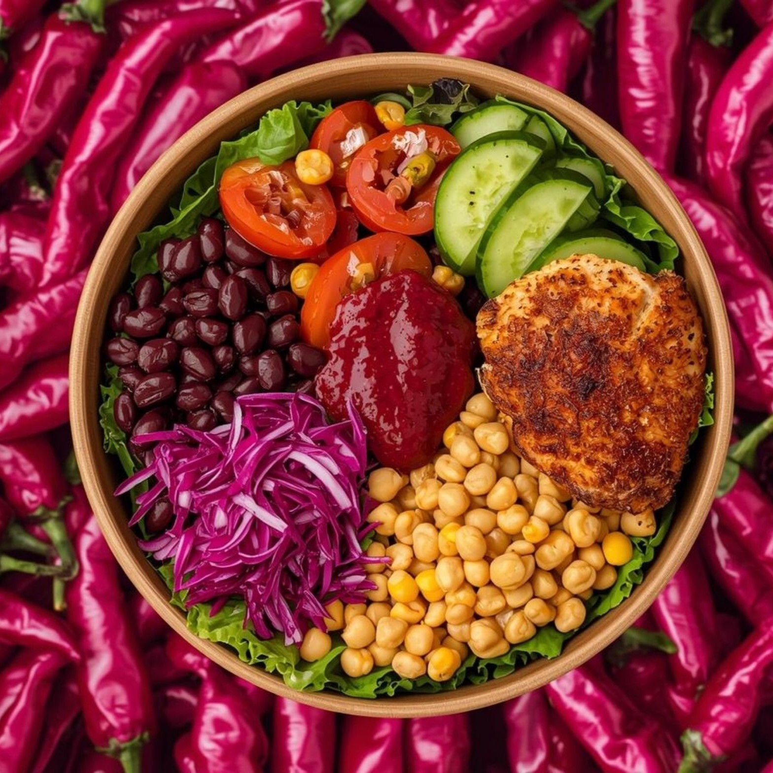 Love Spicy Crispy Chicken Bowl
