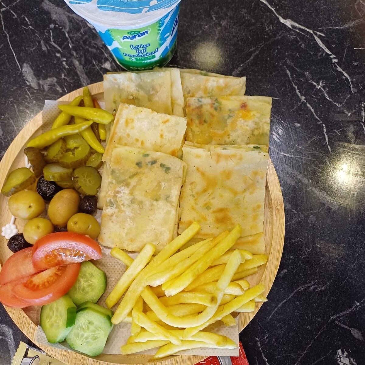 Patatesli Kaşarlı Gözleme