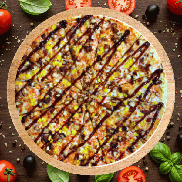 Barbeküs Pizza (Büyük Boy)