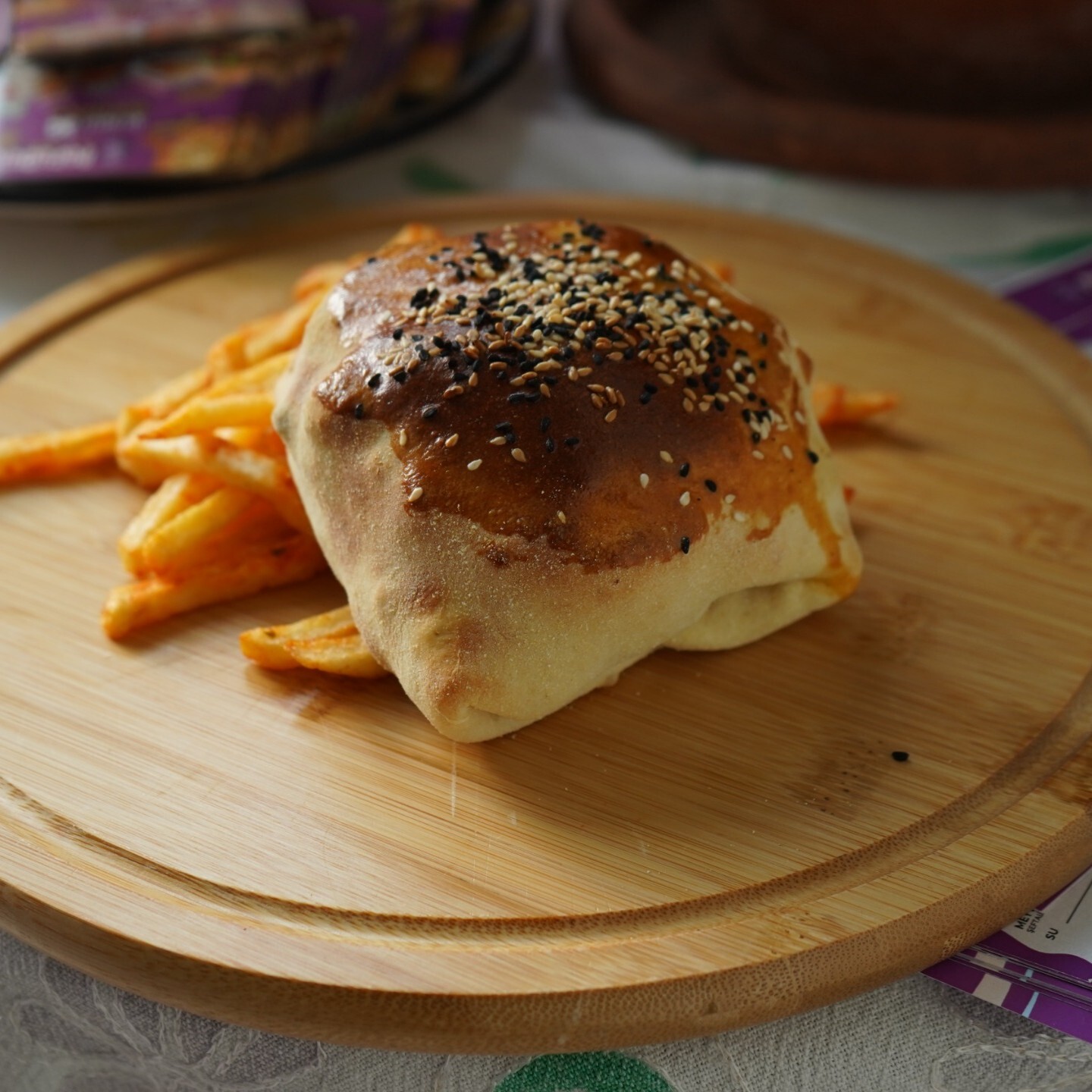 Burger Mahzen (150 g) + Patates
