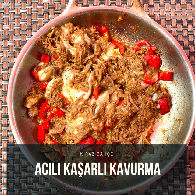 Kaşarlı Kavurma