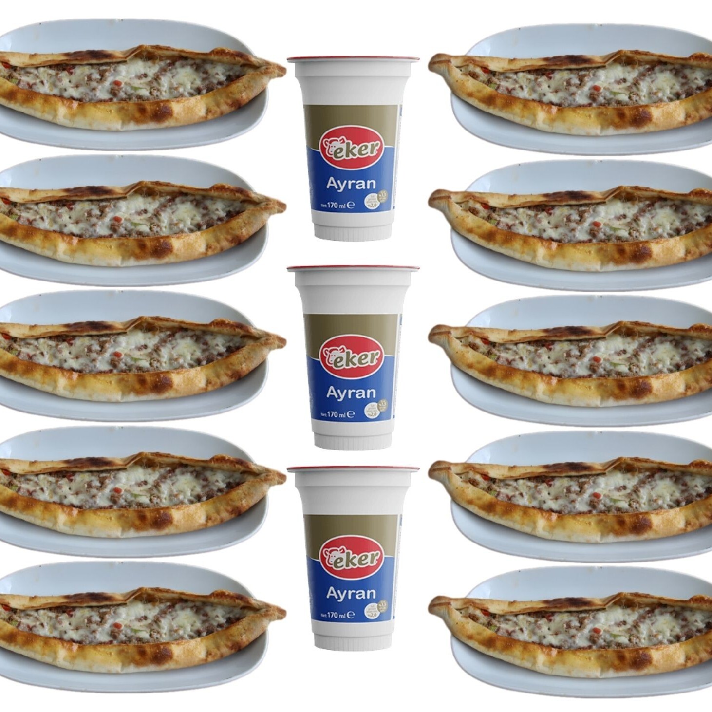 10'lu Kuşbaşı Kaşarlı Cantık Menü