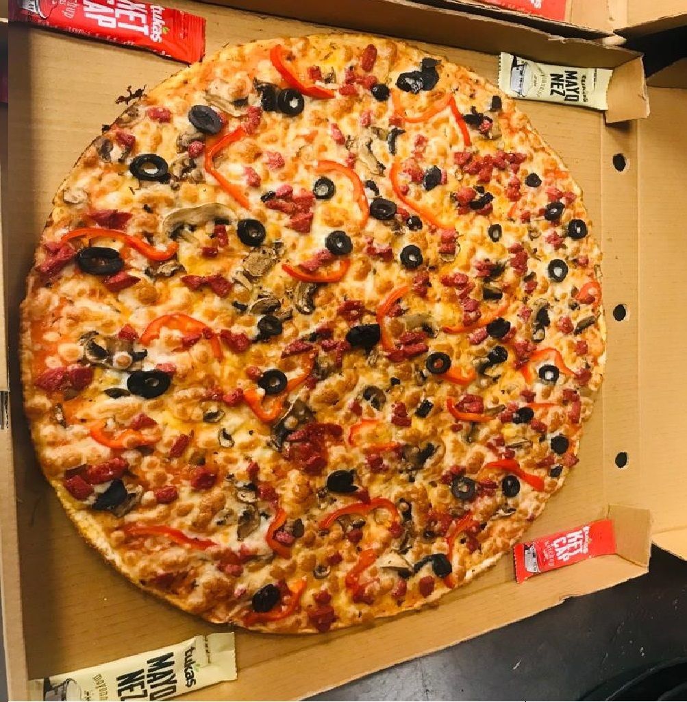 Küp Sucuklu Pizza (26 cm.)