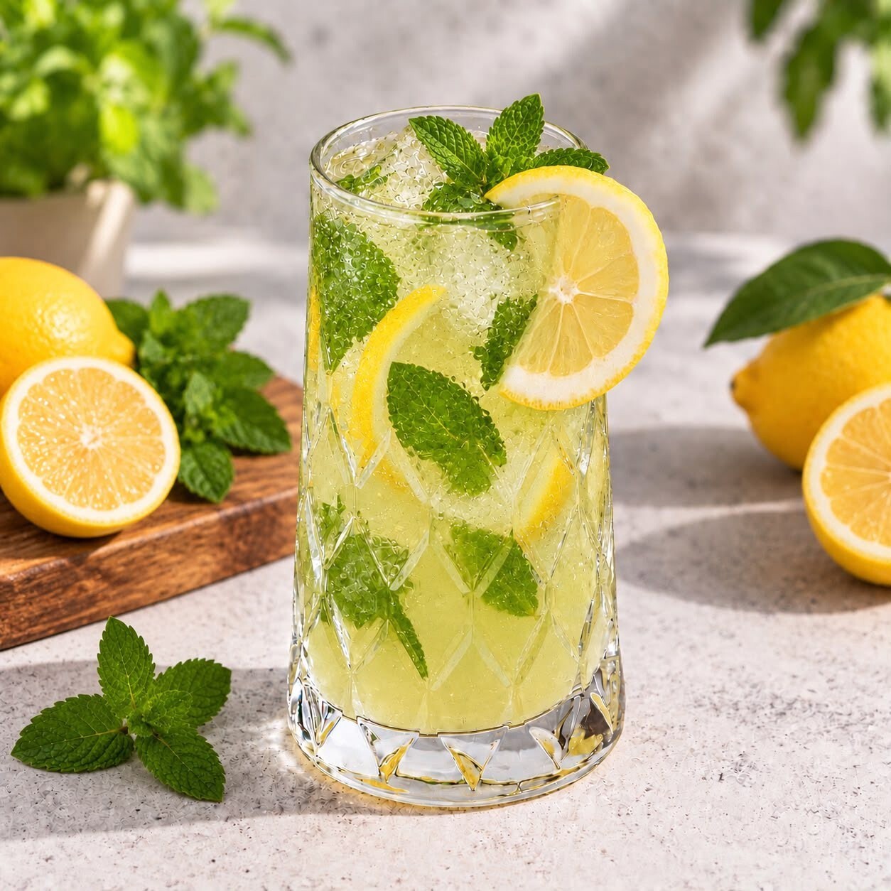Ev Yapımı Naneli Limonata 330 ml