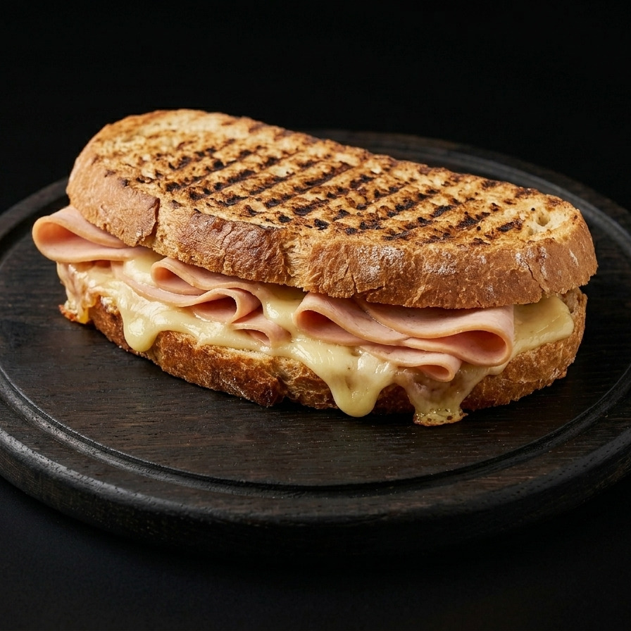 Yarım Ekmek Arası Piliç Jambon & Kelle Peynirli Tost