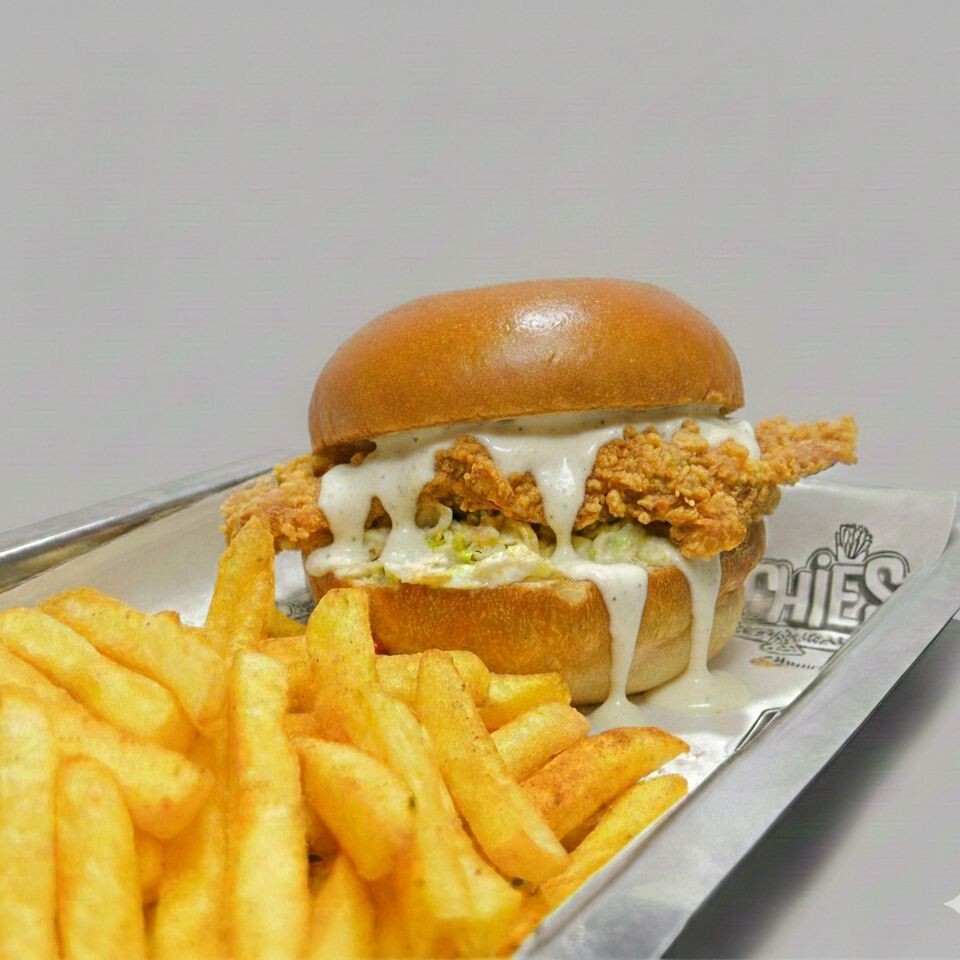 Caesar Chicken Burger