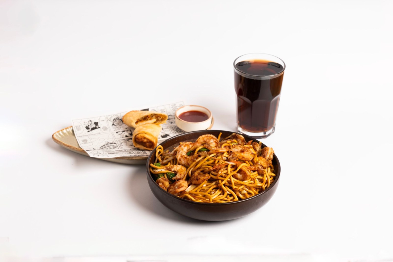 Karidesli Noodle Menü / Noodle with Shrimp Menu
