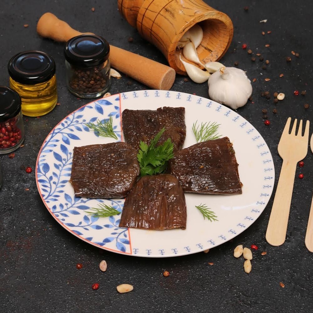 Zeytinyağlı Kuru Patlıcan Dolması (4 Adet)