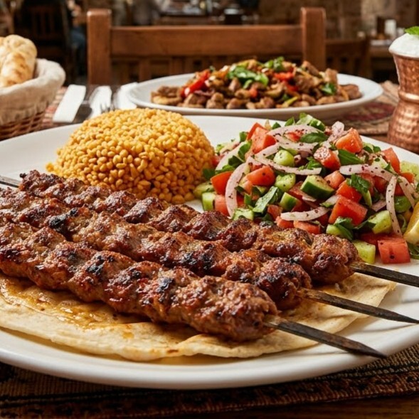 3 Şiş Adana & 1 Ayran