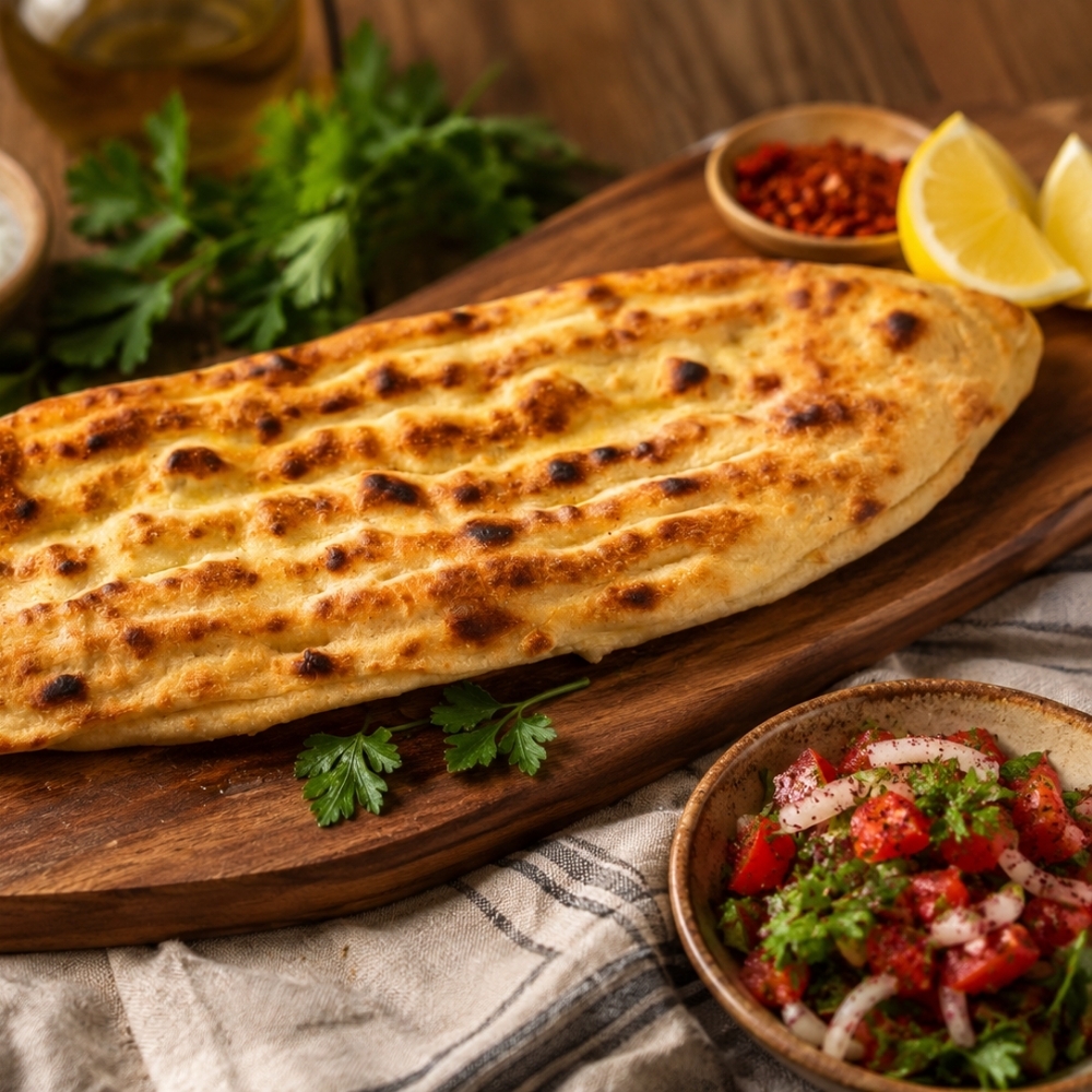 Kır Pide (Kıymalı)