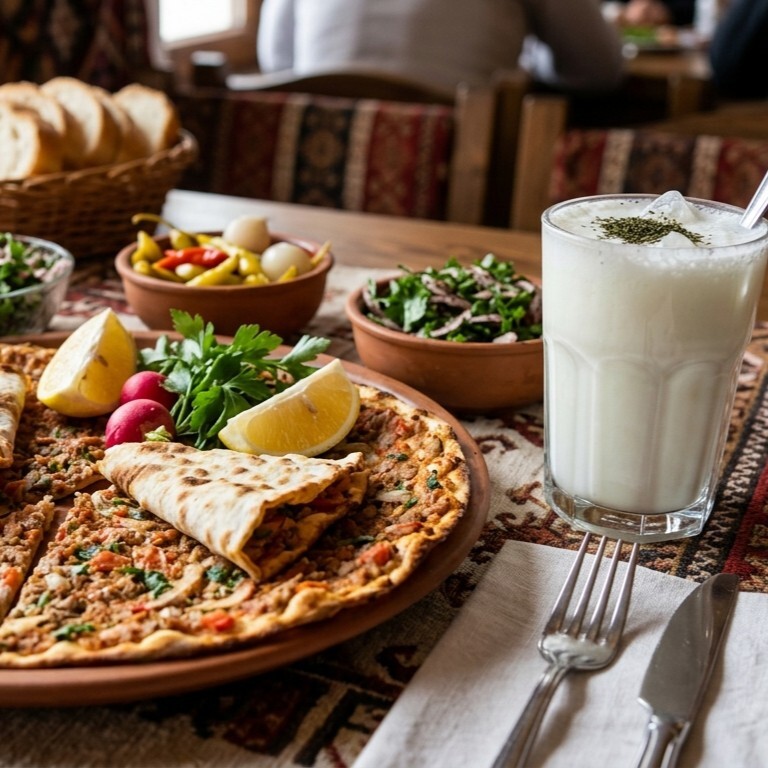 Lahmacun Menü