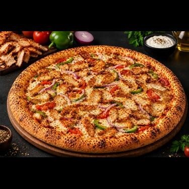 Tavuk Döner Pizza (Büyük Boy)