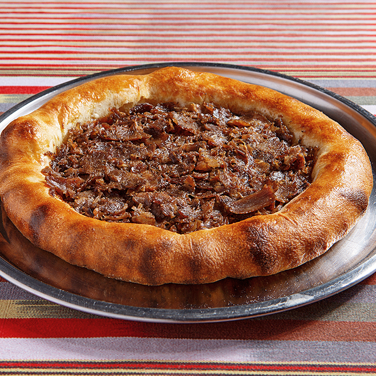 Rize Kavurmalı Pide (Yuvarlak)