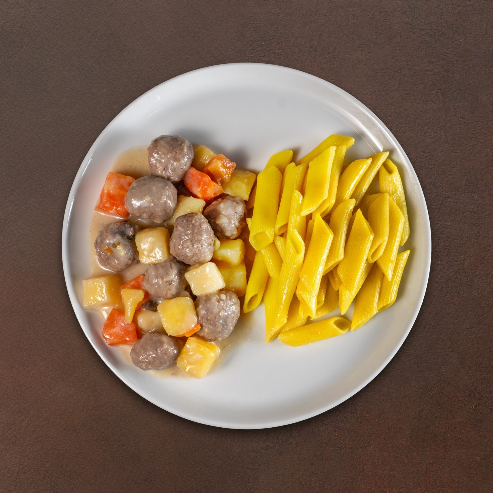 Ekşili Köfte & Penne Makarna