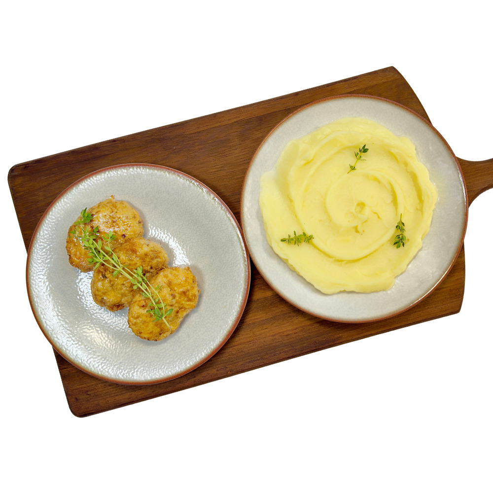 Kadınbudu Köfte & Patates Püresi (320 Gr.)