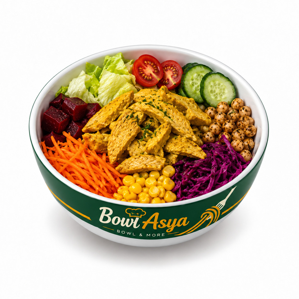 Köri Soslu & Penne Bowl