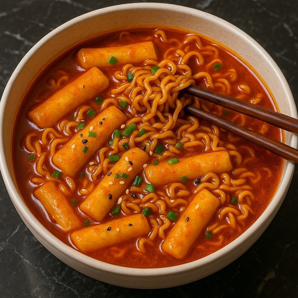 Rabokki (Noodle & Dokbokki)