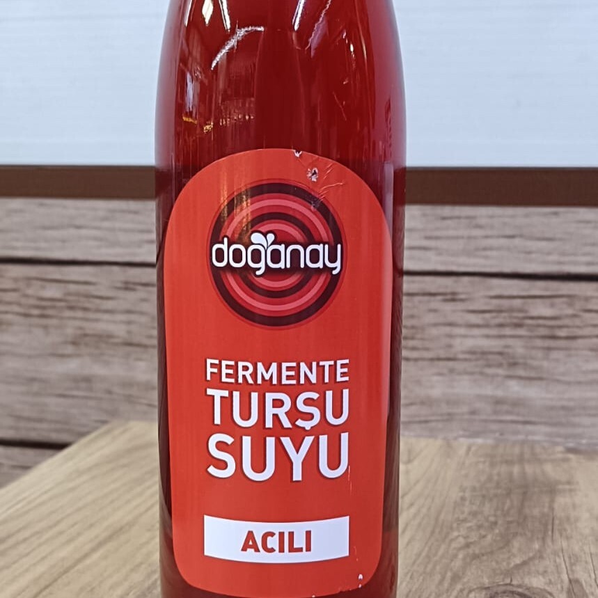 Doğanay Fermente Turşu suyu cam şişe 750 ml (Acılı)