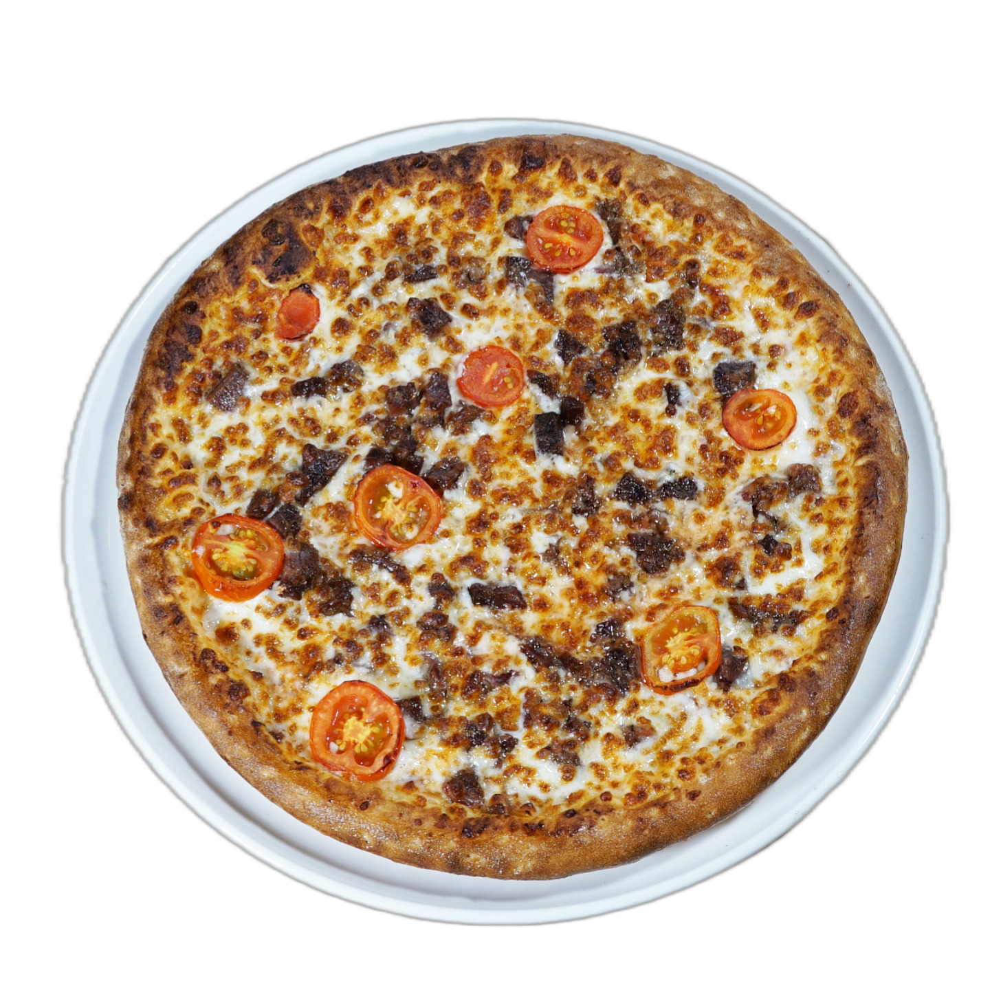 Kavurmalı Pizza Büyük